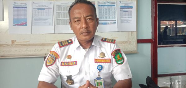 Kepala UPTD Pelabuhan Kalianget, Sahma, SE.