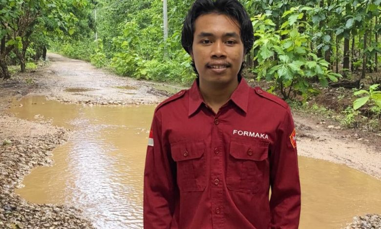 Formaka Tagih Janji Bupati Sumenep Terkait Rusaknya Jalan Utama Kangean