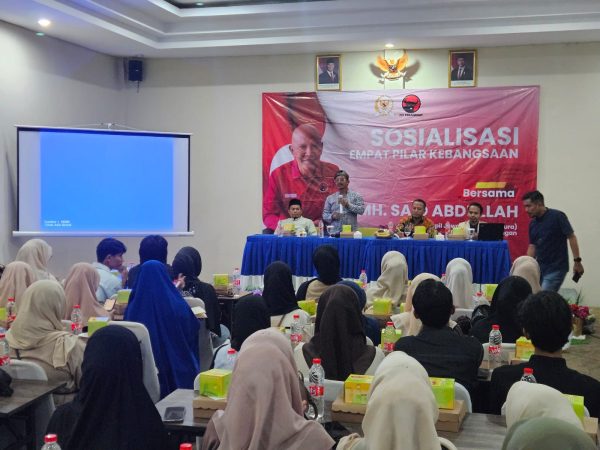 Sosialisasi 4 pilar bersama anggota DPR RI, MH. Said Abdullah