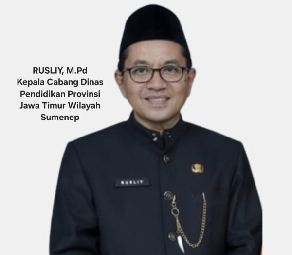Rusliy, M.Pd Kacabdindik Provinsi Jawa Timur Wilayah Sumenep
