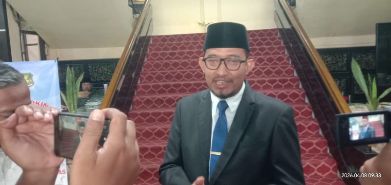 Bupati Sumenep usai melakukan pelantikan Pejabat Tinggi Pratama 
