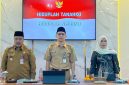 Dari kanan, Sinta Dwi Astari, Dinas PRKPCK Jawa Timur, Sekda Sumenep, Agus Dwi Saputra dan Plt Kadis Perkimhub Sumenep, Achmad Dzulkarnain.