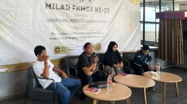 Muhammad Nafis saat bedah buku
