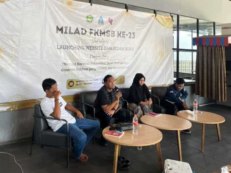 Muhammad Nafis saat bedah buku