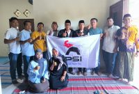 Ketua DPD PSI Sumenep, Djoni Tunaidi bersama Ketua DPC Bluto dan Ranting