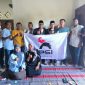 Ketua DPD PSI Sumenep, Djoni Tunaidi bersama Ketua DPC Bluto dan Ranting