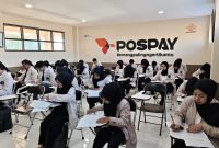 Suasana pelaksanaan UAS di Kampus Uniba Madura