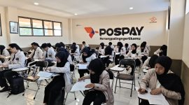 Suasana pelaksanaan UAS di Kampus Uniba Madura