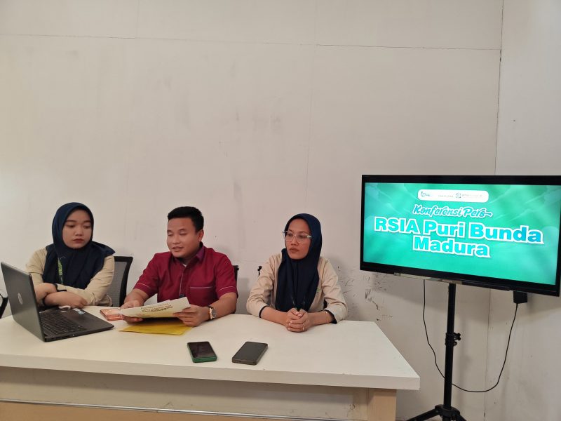 Jumpa pers managemen RSIA Puri Bunda Madura