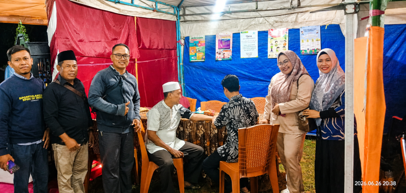 Naksir Puskesmas Rubaru saat memberikan layanan kesehatan gratis di acara Rubaru Agro Culture Festival 2026