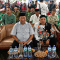 Camat Rubaru, Tabrani (kanan) bersama Kepala DKPP Sumenep Ir. Chainur Rasyid