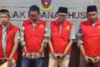 Para terdakwa Korupsi BSPS Sumenep 