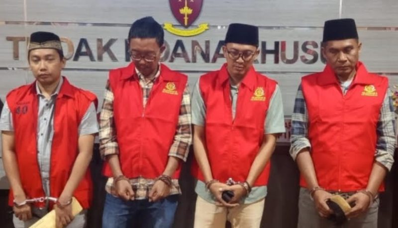 Para terdakwa Korupsi BSPS Sumenep 