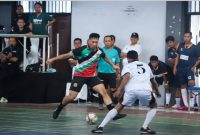 Keseruan Turnamen Futsal Dispora Cup I