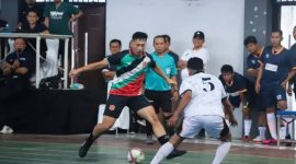 Keseruan Turnamen Futsal Dispora Cup I