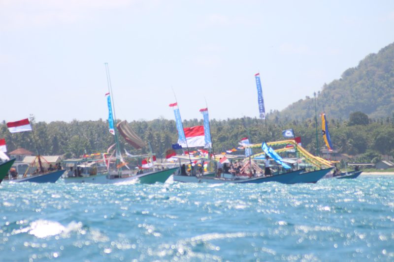 Ratusan Perahu ramadhan petik laut masalembu