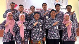 Kabid Permodalan H. Herman Hariyanto bersama staf dan tim nya usai acara Bimtek