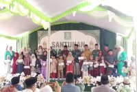 Kegiatan santunan anak yatim oleh Fatayat NU Masalembu