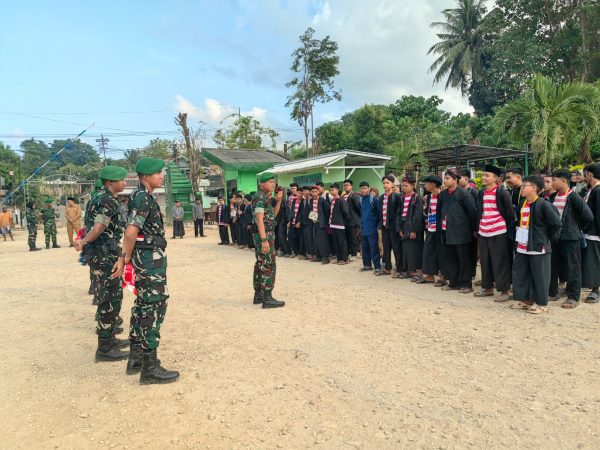 Belajar di Markas Yonif TP 931, Binar Squad Ditempa Disiplin, Kepemimpinan, dan Cinta Tanah Air