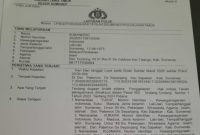 Bukti pelaporan ke Polresta Sumenep 