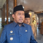 Bupati Sumenep Achmad Fauzi Wongsojudo usai acara di pendopo agung (dokumen)