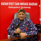 Kepala Badan Riset dan Inovasi Daerah (BRIDA) Sumenep, Siswahyudi Bintoro, M.Si
