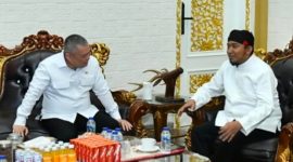 Bincang santai Menhub bersama Bupati Sumenep 