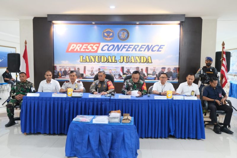 Press release Bea Cukai Juanda Surabaya 