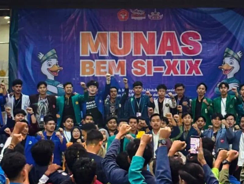 Suasana usai Munas BEM SI Kerakyatan 