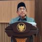 Wakil Bupati Sumenep KH Imam Hasyim saat acara paripurna Perubahana KUA-PPAS 2026 di Gedung DPRD Sumenep 