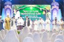 Maulid Nabi dan Haul ke-12 Suami di Kediaman  Khofifah 