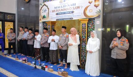 Polresta Sumenep Jadikan Maulid Nabi Momentum Perkuat Integritas dan Pelayanan Publik