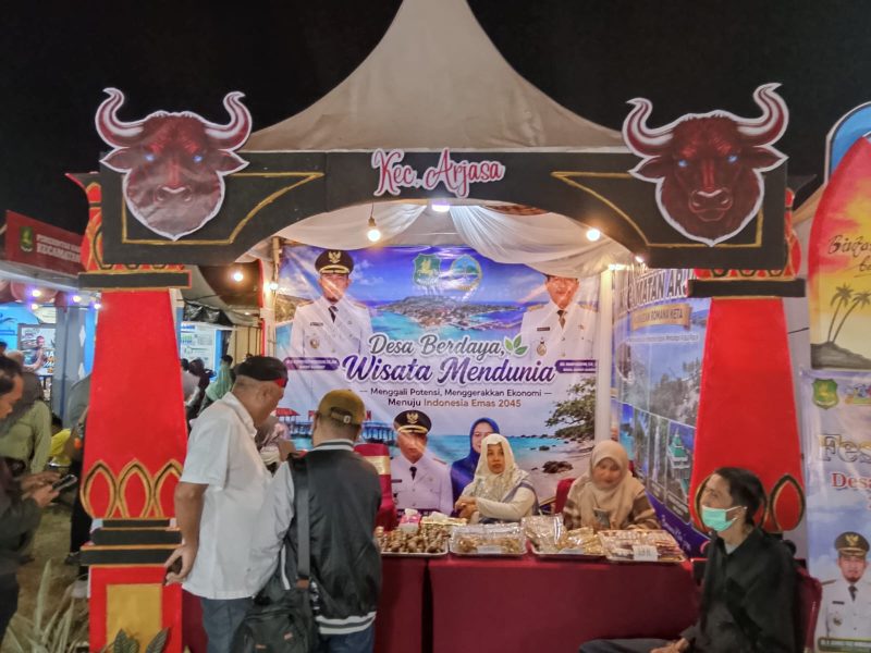 Camat Arjasa, Subiyakto saat di wawancara awak media