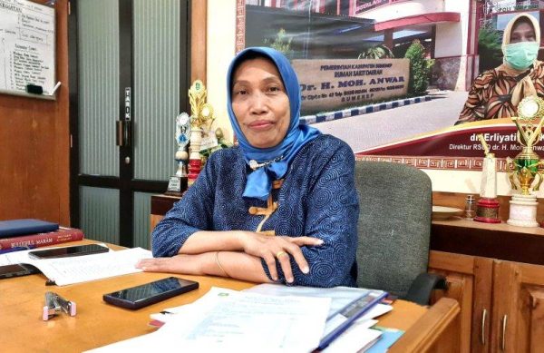 Direktur RSUDMA Sumenep, dr. Hj. Erliyati, M.Kes