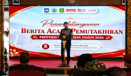 Tak Ada Lagi Desa Tertinggal, Bupati Fauzi Tantang 39 Desa Berkembang Naik Kelas