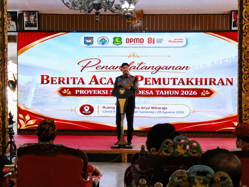 Bupati Sumenep Dr Achmad Fauzi Wongsojudo 