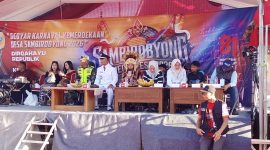Kegiatan pawai budaya di Sambirobyong