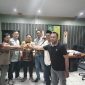 Ketua DPRD Lamongan bersama Ketua SMSI Lamongan dan anggota nya