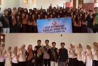 Kegiatan sosialisasi pernikahan Dini oleh KKN UA dan PIK-R Ganding