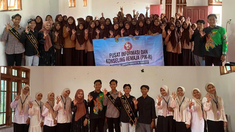 Kegiatan sosialisasi pernikahan Dini oleh KKN UA dan PIK-R Ganding