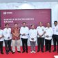 Bupati Fauzi bersama Ketua Kamura, Zubairi dan sejumlah Kepala OPD serta pejabat lainnya