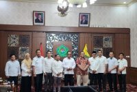 Ketua Kamura, Zubairi bersama Bupati Pamekasan dan jajarannya