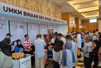 Produk UMKM Binaan PT KEI diserbu pengunjung saat berada di Yogyakarta 