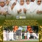 Gubernur Jatim Khofifah Indar Parawansa saat ikut sholat istisqa' yang dipimpin Sayyid Muhammad Fadhil Al-Jailani