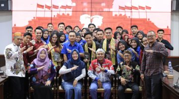 Keakraban Duta Wisata se-Madura Raya saat bertemu di Sumenep