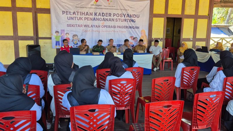 Kader Posyandu puskesmas Pagerungan Besar dibekali Hadapi Stunting 