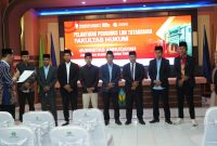 Proses pelantikan LBH Tatakrama UA