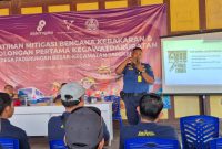 Pelatihan penanganan bencana kebakaran oleh Kangean Energy Indonesia bersama Pemedes Pagerungan Besar dan Pemerintah Kecamatan Sapeken 