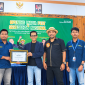 Dua dari kiri, Sulaisi Abdurrazaq saat acara sarasehan nasional di Unira Pamekasan 