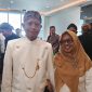 Dirut BPRS Bhakti Sumekar, H. Hairil Fajar bersama Istri saat menghadiri Paripurna Hari Jadi Sumenep ke-757 